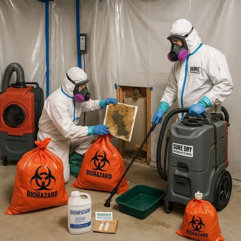 Contaminated Water Handling Protocols process in Ness County, KS